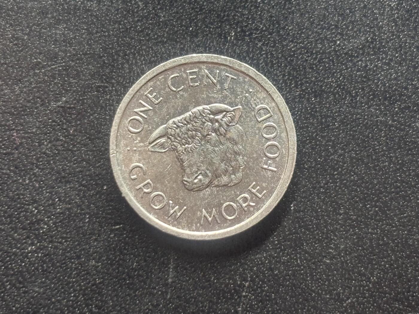 邮泉阁限时拍卖第三十七场 英国殖民地、属地硬币专场（硬币在国外。请付邮费6元。） 塞舌尔1972年1分