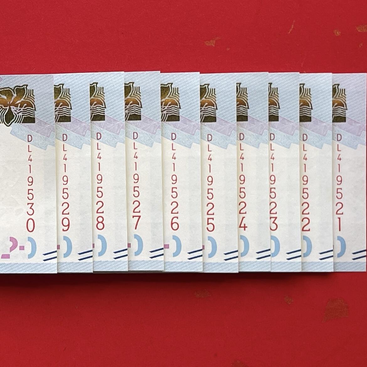 【香港、澳门纪念币】限时专场 中国银行香港浅水湾面值20元纪念钞、标十