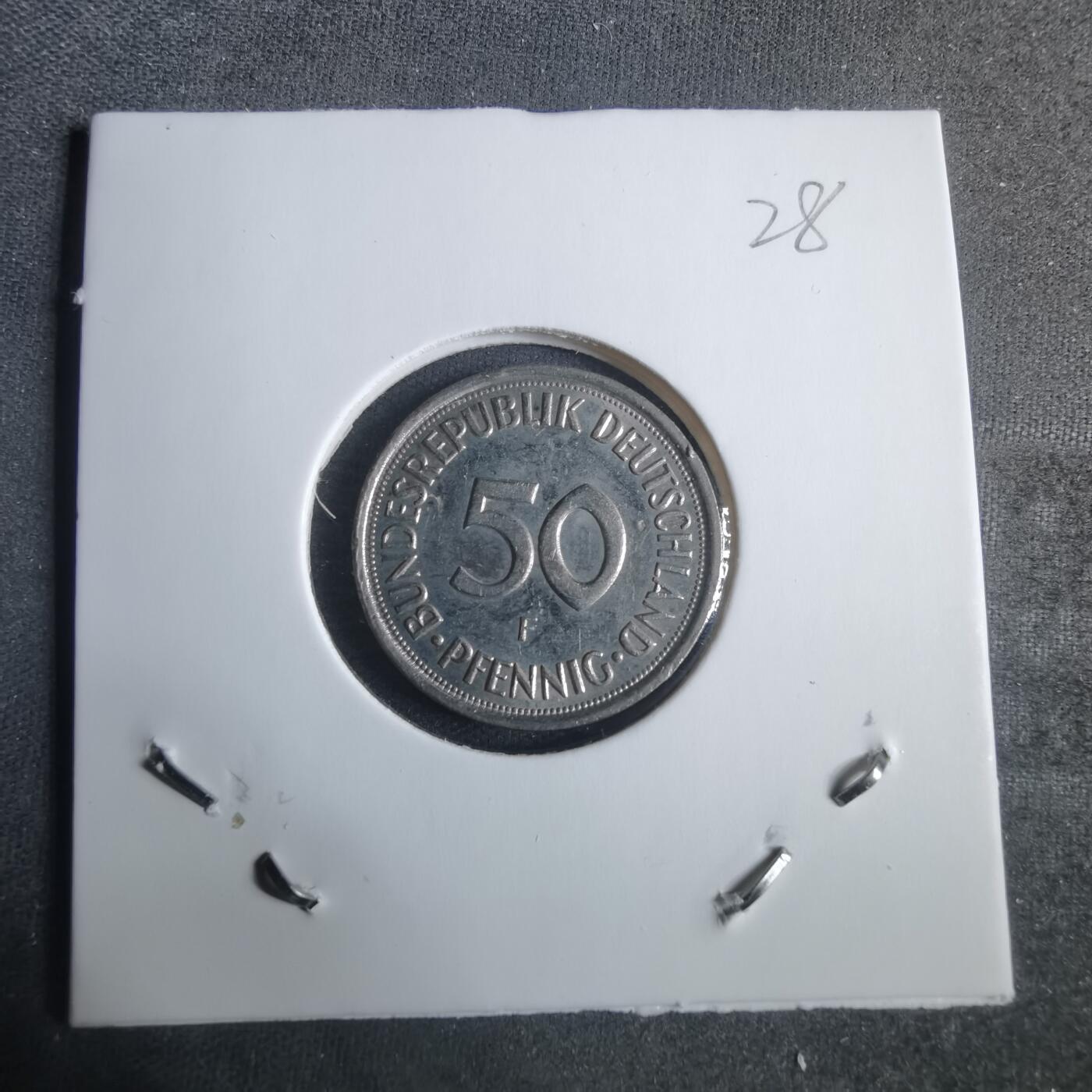 沼泽如烟--第915场 德国1992年50芬尼