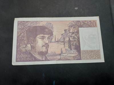 博彦收藏   12月3日 8点 钱币专场 - 法国旧版20法郎 流通好品