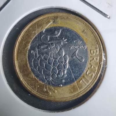 沼泽如烟--第915场 - 巴西2016年1瑞尔纪念币