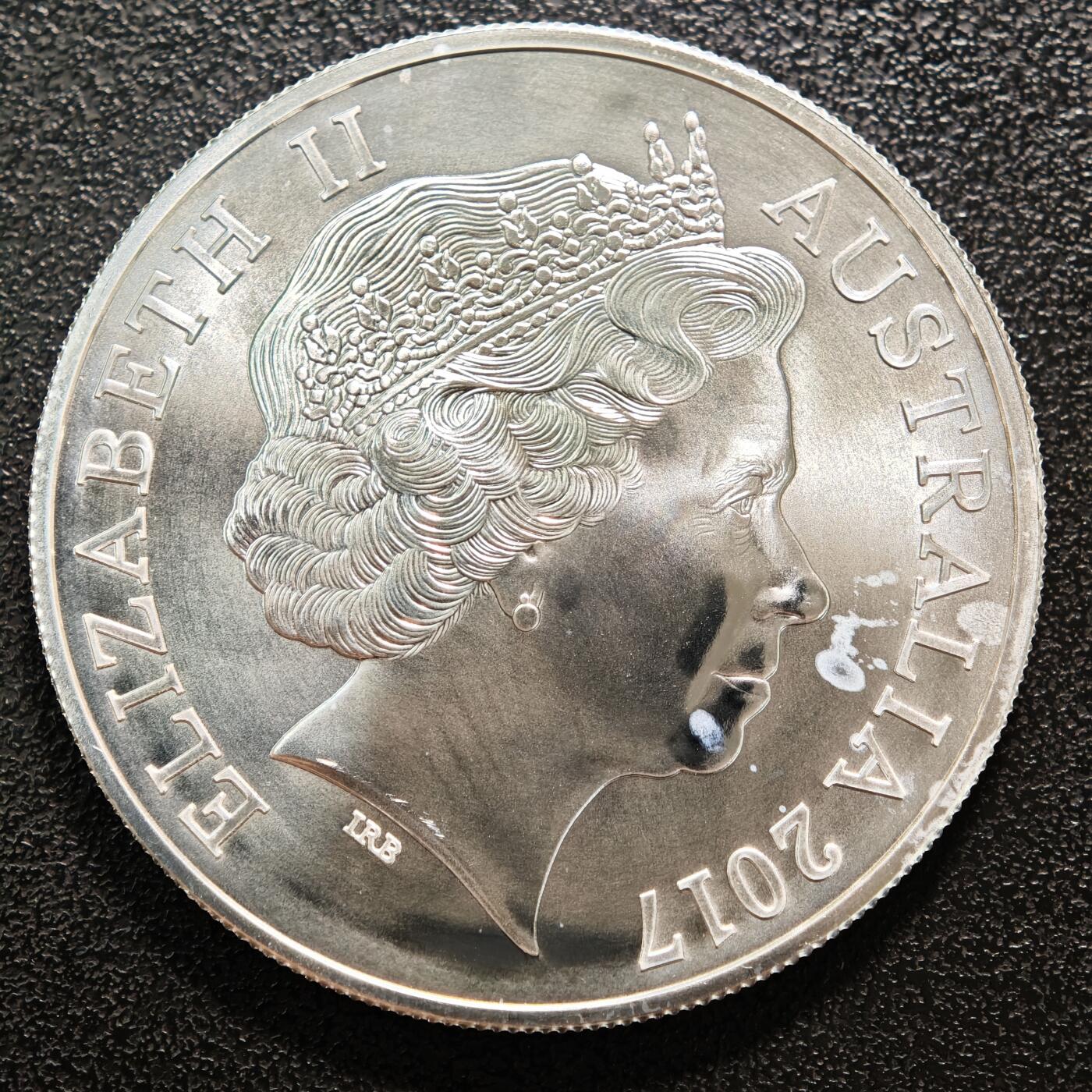 【德藏】世界币章拍卖第155期（拍品征集中~欢迎藏友联系） 2枚一组 2017年 澳大利亚生肖鸡年1元纪念银币 999银 直径约：40mm/枚；重1盎司 /枚