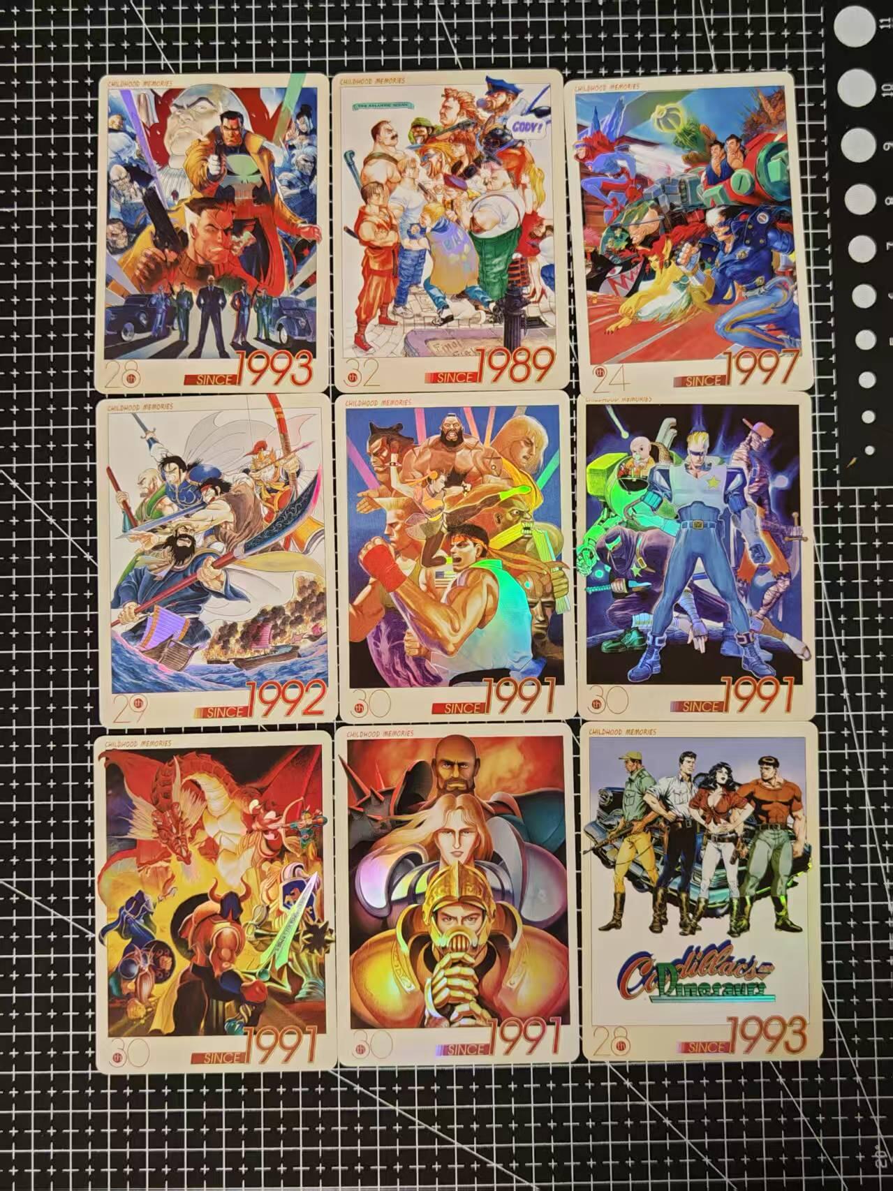 琦卡当当铺≯第23期★★回馈活动~买卖全部0佣金★★~【9点40结束】扫码加群抽[包邮券]~周六结束 京珞卡牌  绝版童年街机系列  彩闪  9张