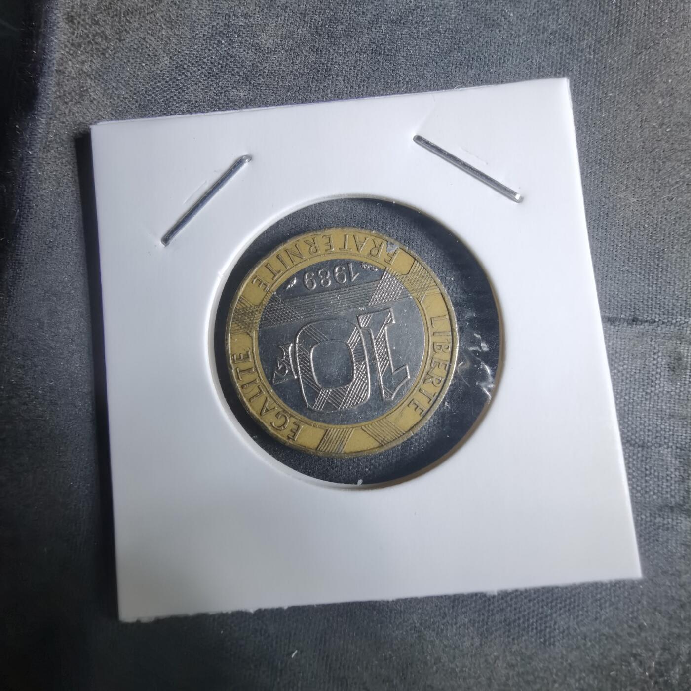 沼泽如烟--第915场 法国1989年10法郎