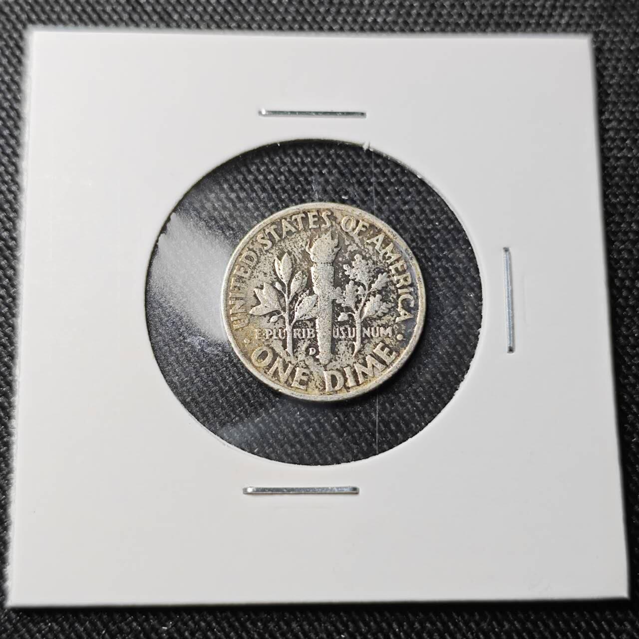 KK钱币收藏小铺 （套币 好品/批量散币 银币）专场  2月预留时间 周末发货  1955美国10分银币 