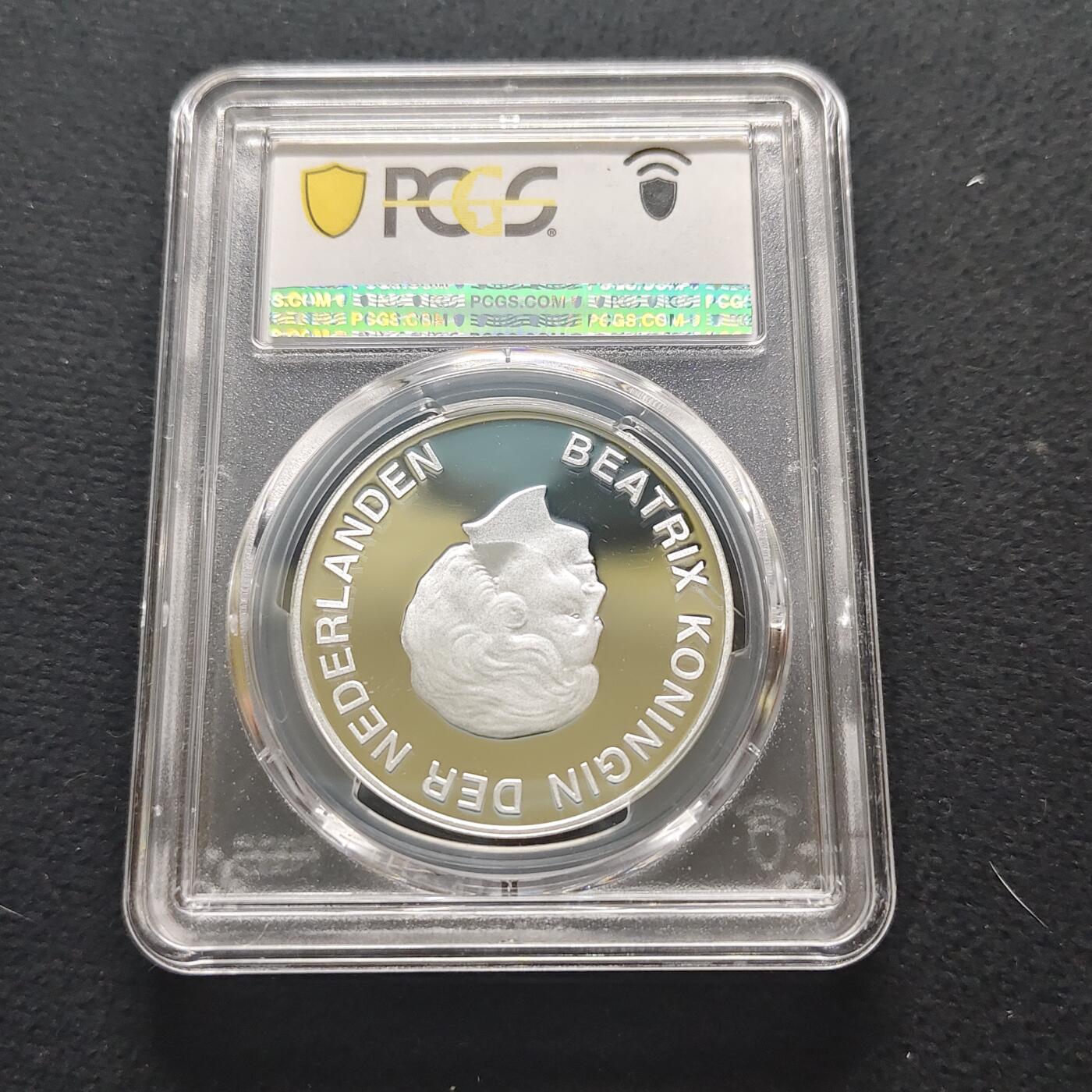 【全场包邮】纯粹捡漏拍481场（免费代拍第18场） 【罕见】阿鲁巴2003年10佛罗林穴小鸮精制纪念银币-量1000-PCGS PL69