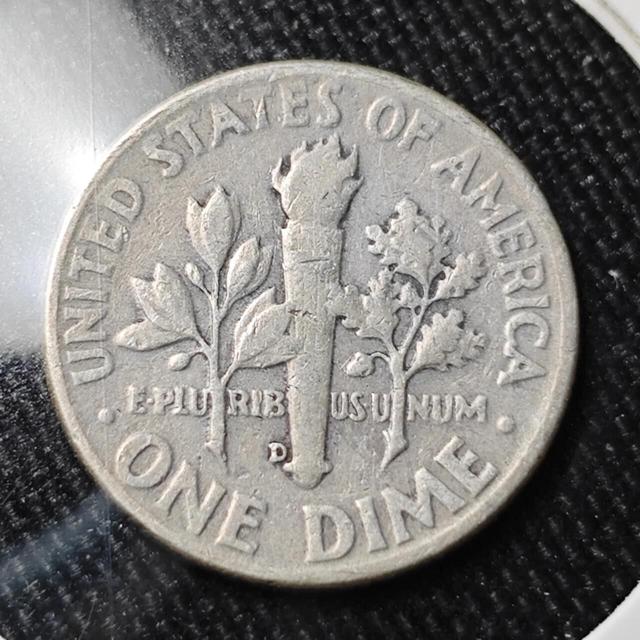 KK钱币收藏小铺 （套币 好品/批量散币 银币）专场  2月预留时间 周末发货  1958美国10分银币