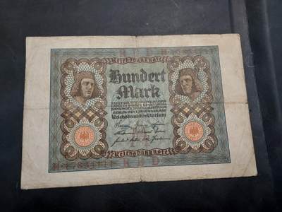 博彦收藏   12月3日 8点 钱币专场 - 1920德国100马克 流通品