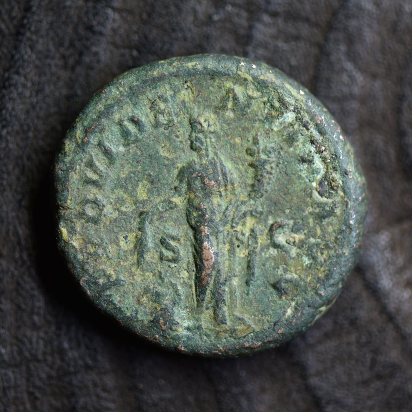 【良泉】第42期【自动场】12月4日晚19.30点开拍！99枚域外古代钱币专场  【藏家出品D】（10.8克）【少见】罗马帝国 公元222-235年 亚历山大·塞维鲁 阿斯铜币