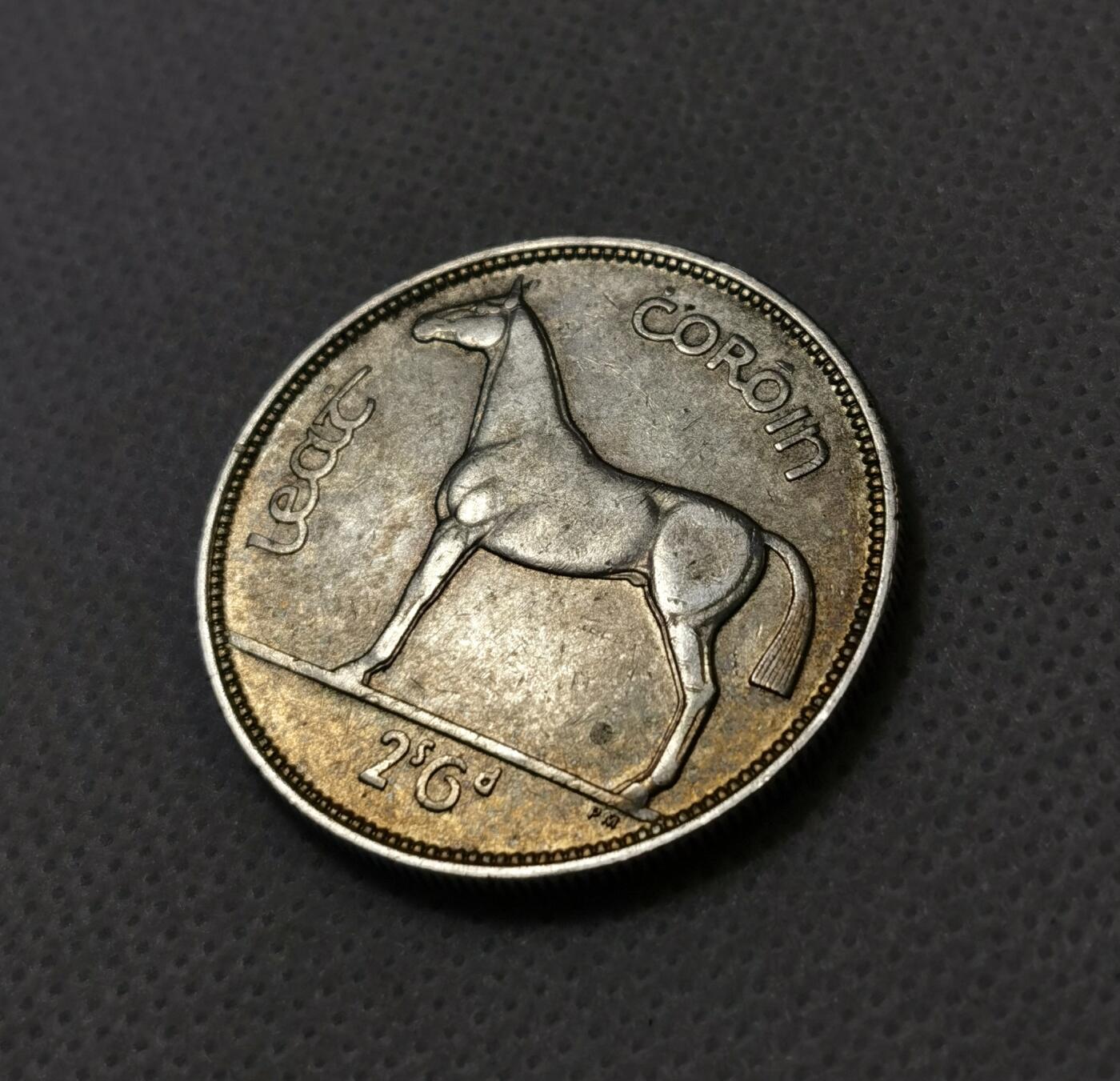 甄臻铺-世界币章拍卖（第40期）送拍享返佣金等优惠多多 AU好品爱尔兰1939半克朗银币，非常好的品种，整套最大面值，品相稍微好的就非常贵了，细节见图