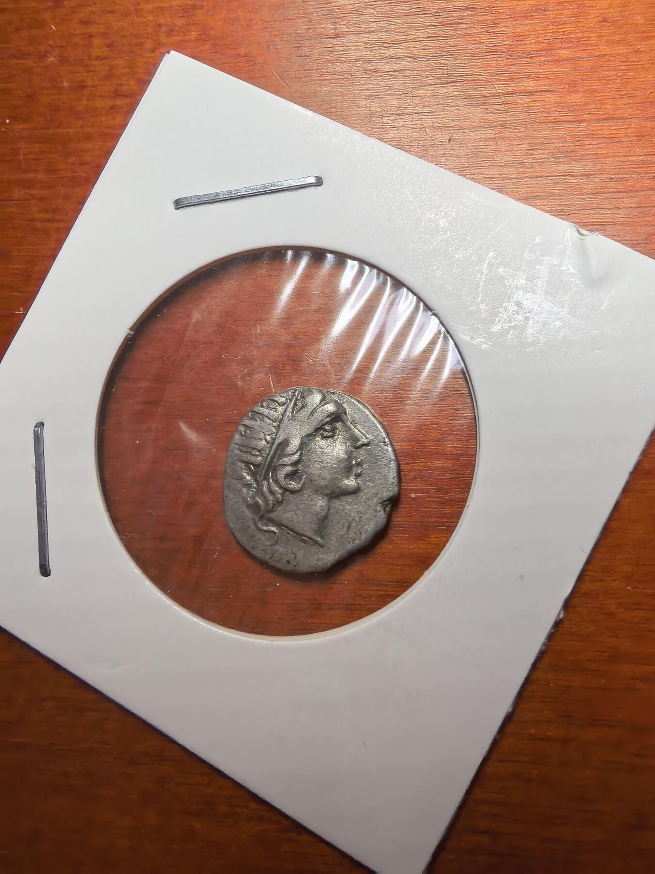 长老汇蛇年精选第七十九场拍卖 公元前88-84年古希腊罗德岛玫瑰花与太阳神赫利俄斯1德拉克马银币