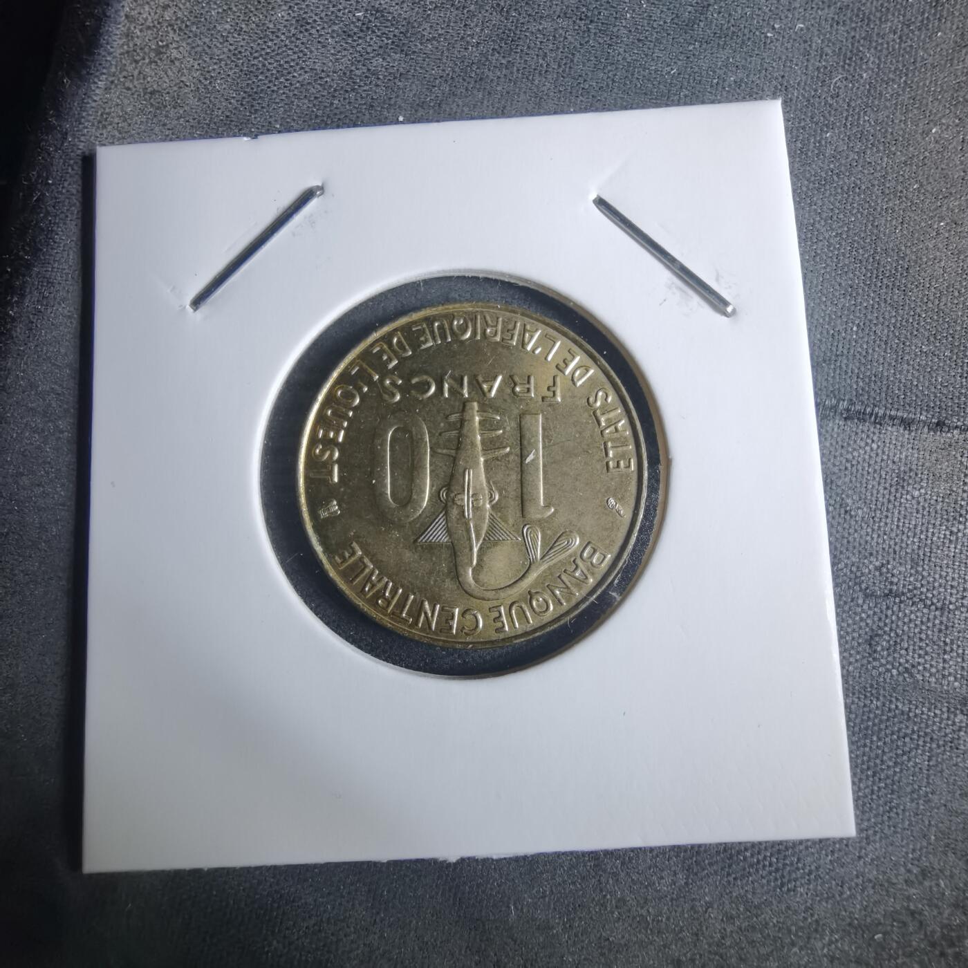 沼泽如烟--第915场 西非1997年10法郎