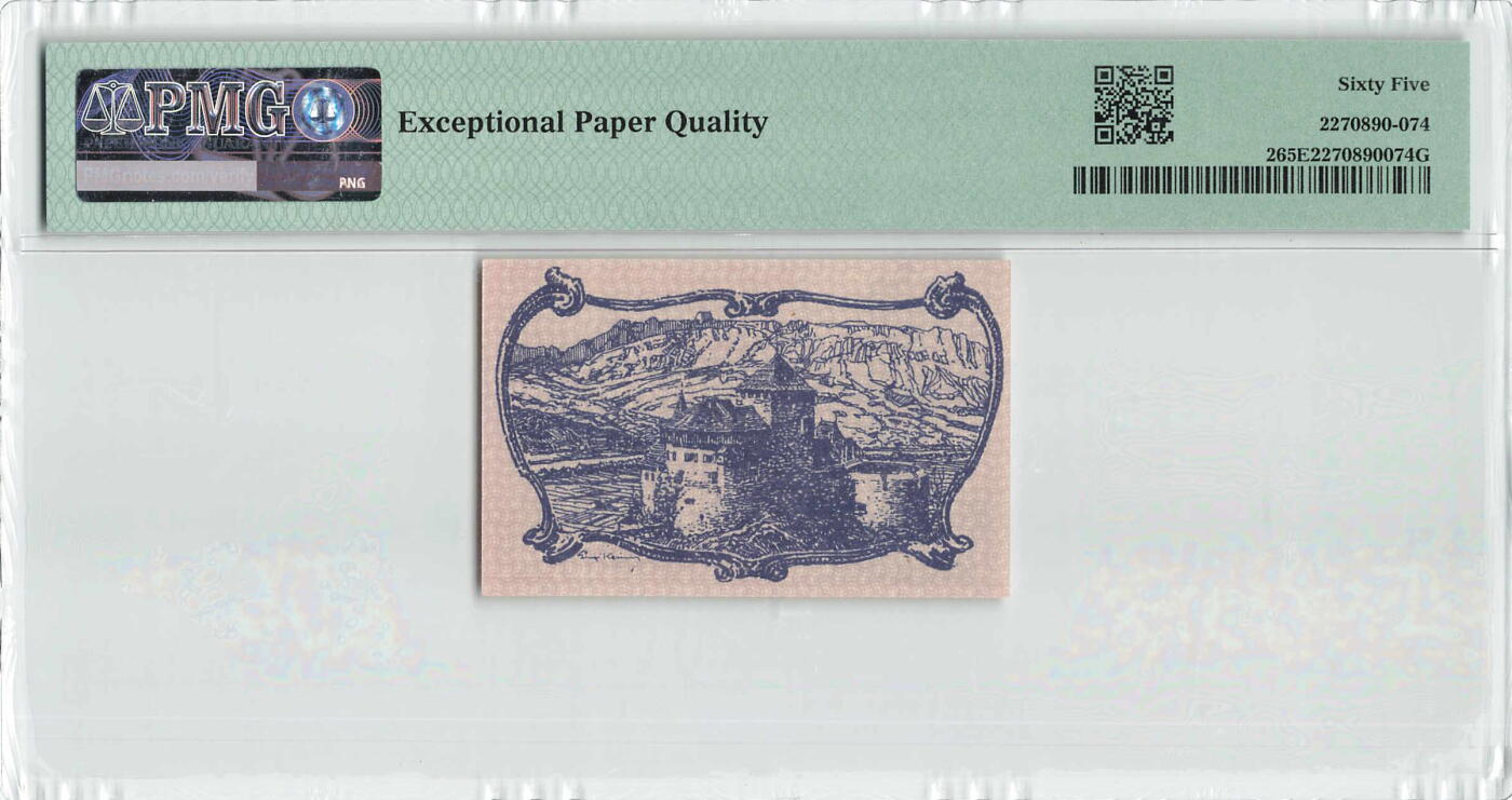 小福收藏拍卖第196期 评级币精选场 本期有68分倒置号布隆迪世界最大纸币 泰国69年10铢纪念钞0A冠百位倒置号  文莱06年500吉令特首年首冠 丹麦经典大松鼠 俄罗斯 玻利维亚 东加勒比 亚美尼亚等多国精美高分珍稀老钞精品纸币 列支敦士登 1920年 20赫勒 百年老钞 PMG65 EPQ 季军分