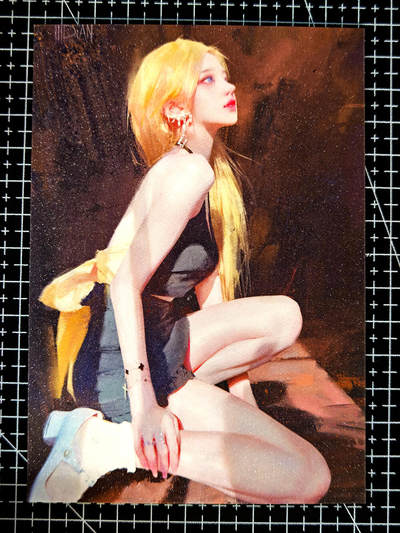 琦卡当当铺≯第23期★★回馈活动~买卖全部0佣金★★~【9点40结束】扫码加群抽[包邮券]~周六结束 - 「众里寻她」初恋-徐尤点-时尚-钻闪大卡-尺寸:150 x 100mm