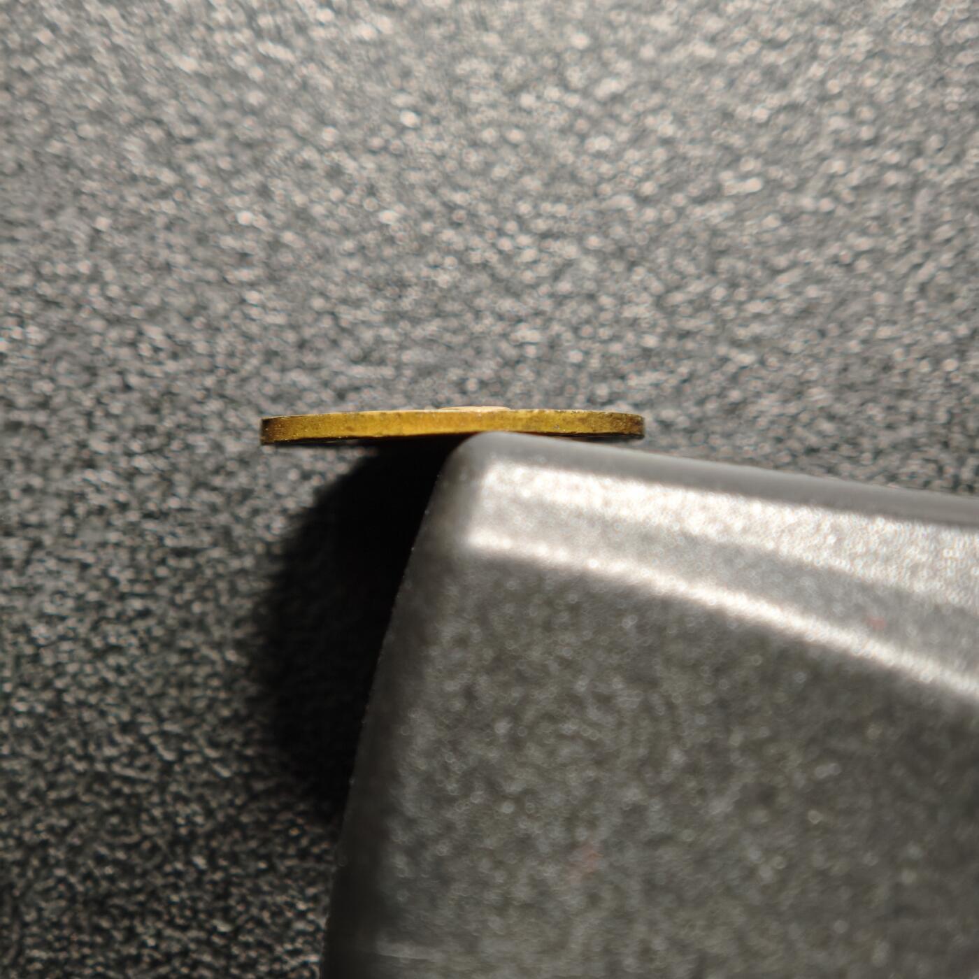 【德藏】世界币章拍卖第155期（拍品征集中~欢迎藏友联系） 1921年 德国德紧时期塔勒面具5马克铜币 少见品种！直径约：16mm；重约：1.7g