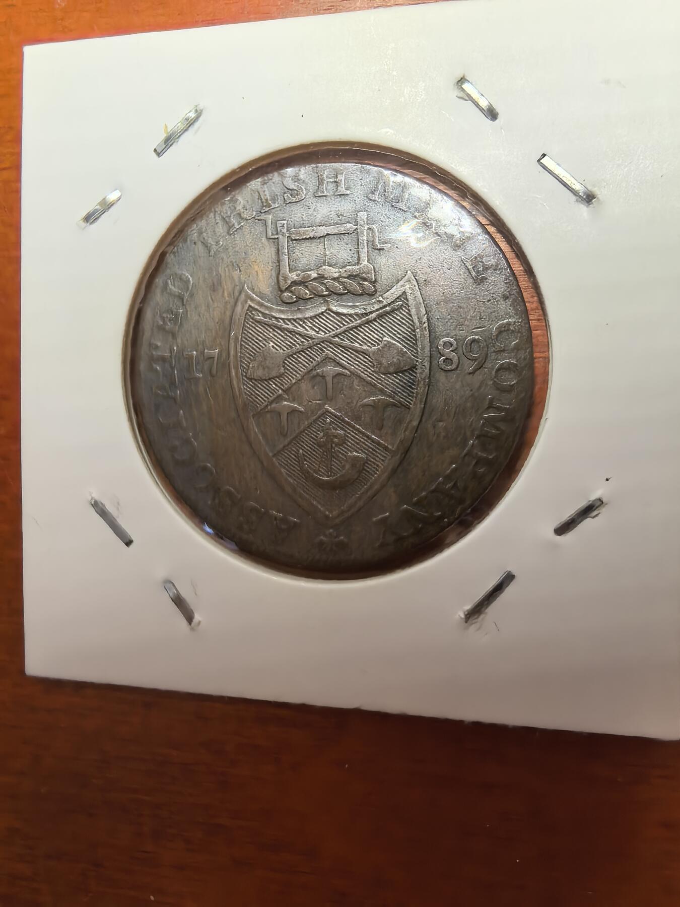 长老汇蛇年精选第七十九场拍卖 1789爱尔兰矿业公司半便士铜代币