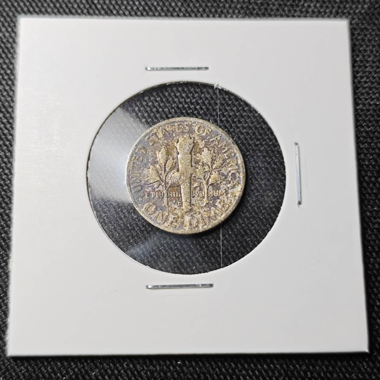 KK钱币收藏小铺 （套币 好品/批量散币 银币）专场  2月预留时间 周末发货  1958美国10分银币