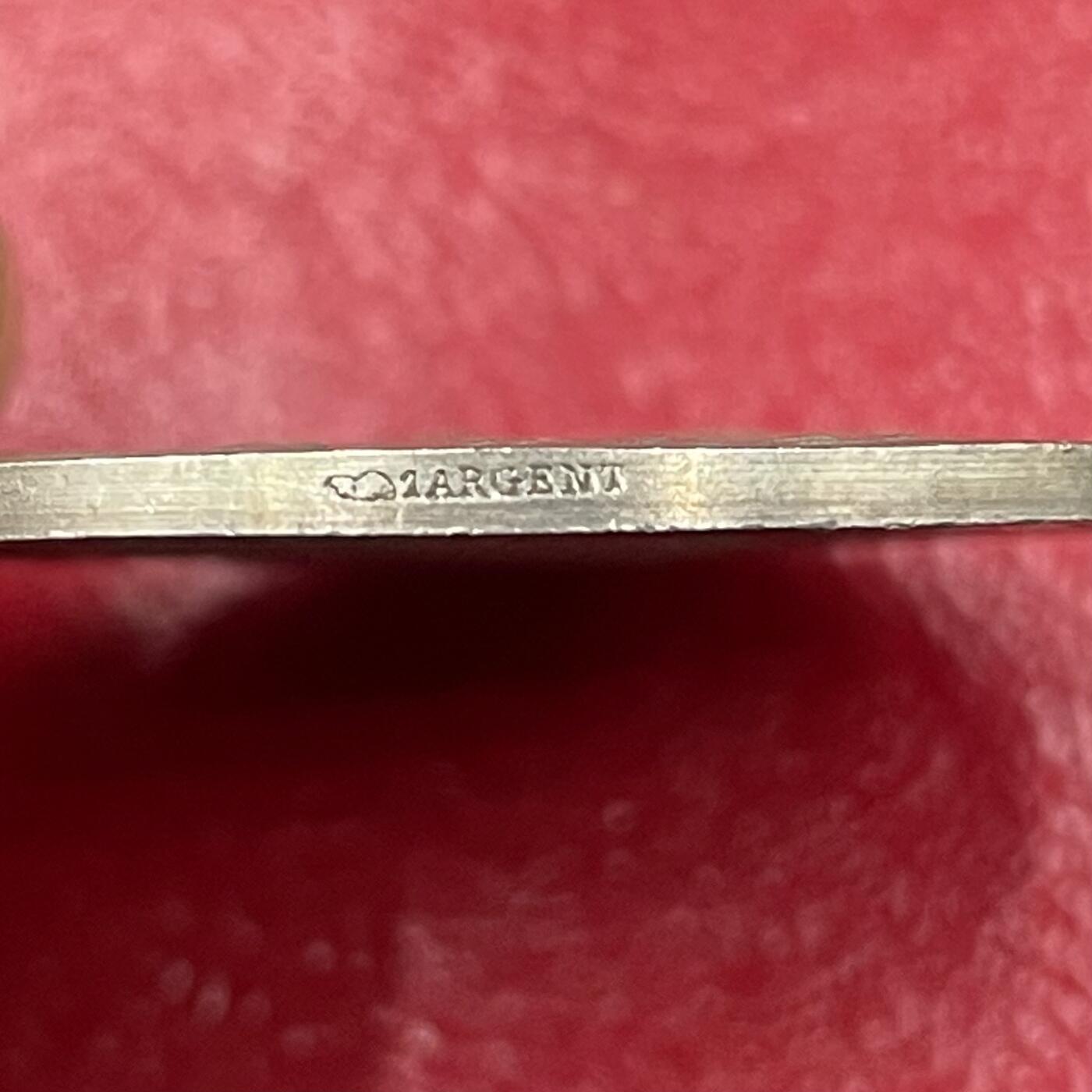 「木头集藏」章牌精品专场！ E.Dropsy～1911年法国婚礼原盒纪念大版银章，直径：36.5 mm，21.1 g，边铭：丰饶角 1 ARGENT，品相不错，原盒正常使用。