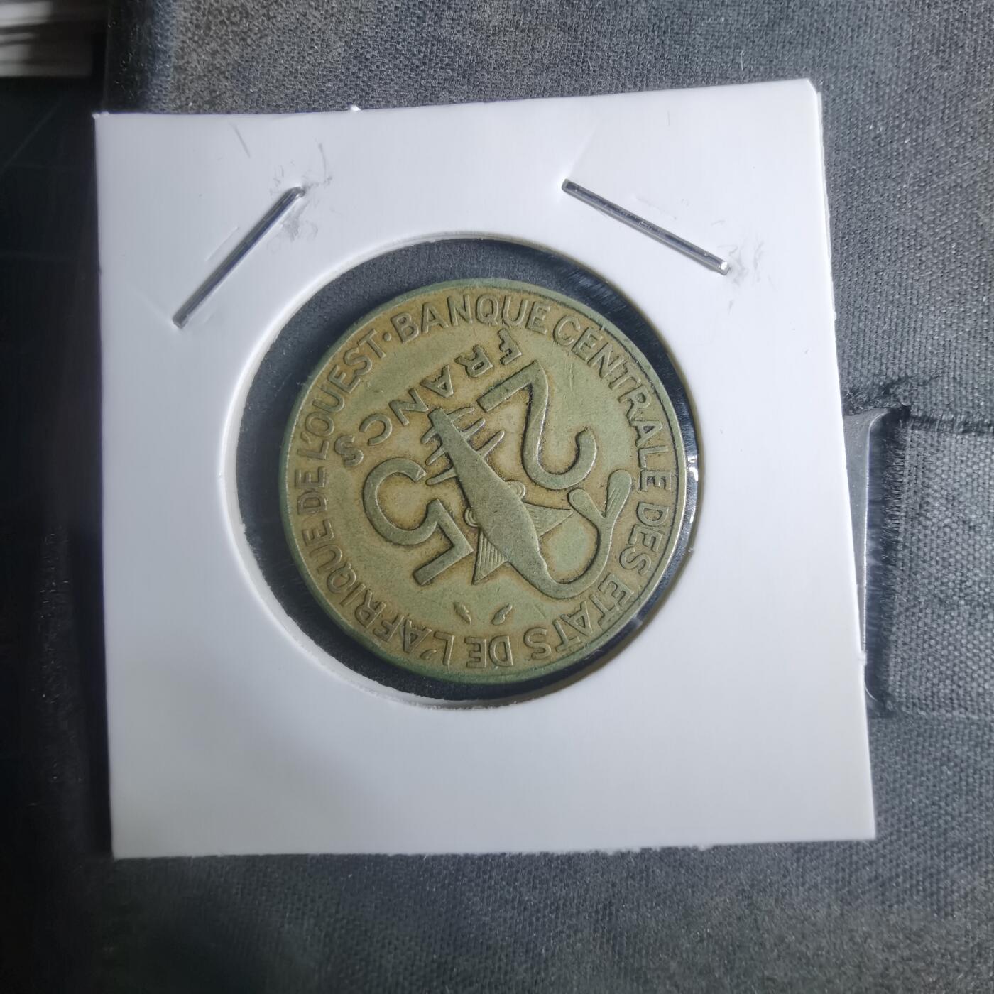 沼泽如烟--第915场 西非1976年25法郎