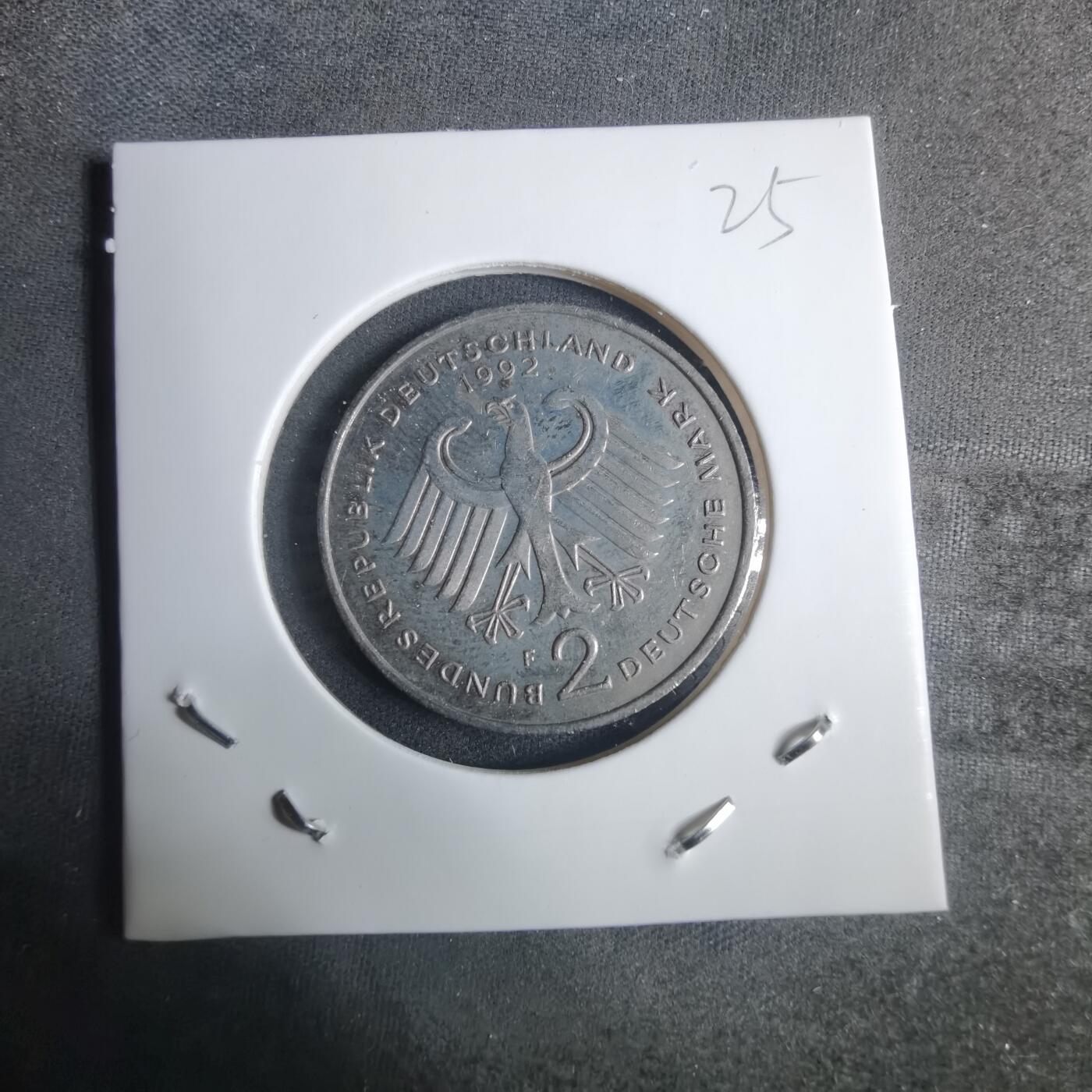 沼泽如烟--第915场 德国1992年2马克