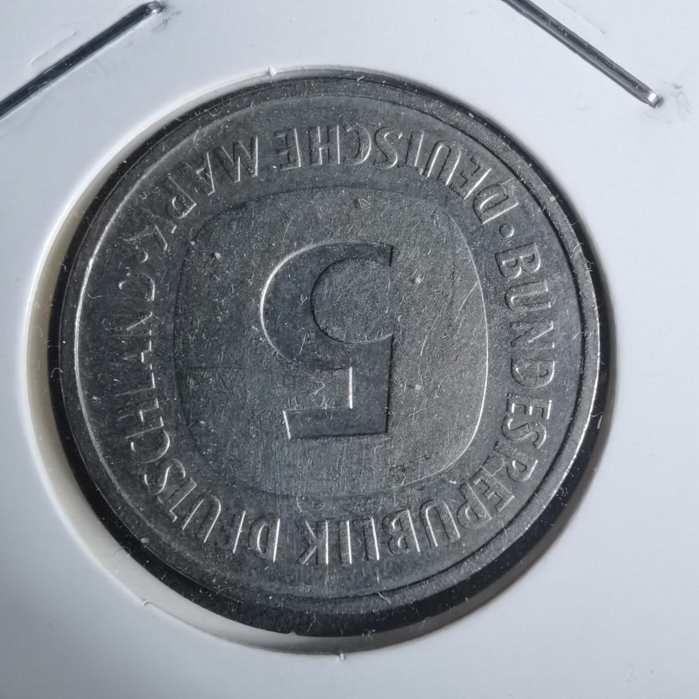 沼泽如烟--第915场 德国1986年5马克