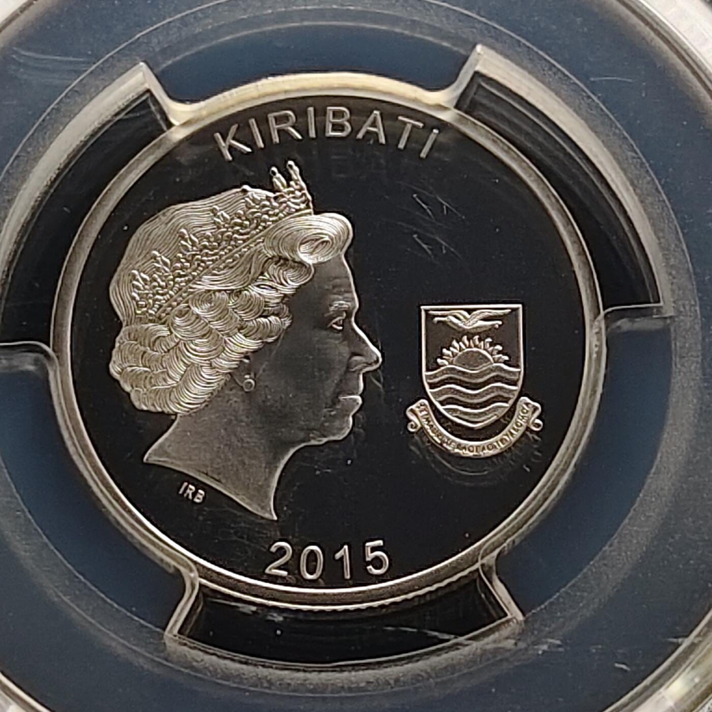 【全场包邮】纯粹捡漏拍481场（免费代拍第18场） 基里巴斯2015年10元铭记一战系列加里波利登陆精制纪念银币-PCGS PR69 DCAM