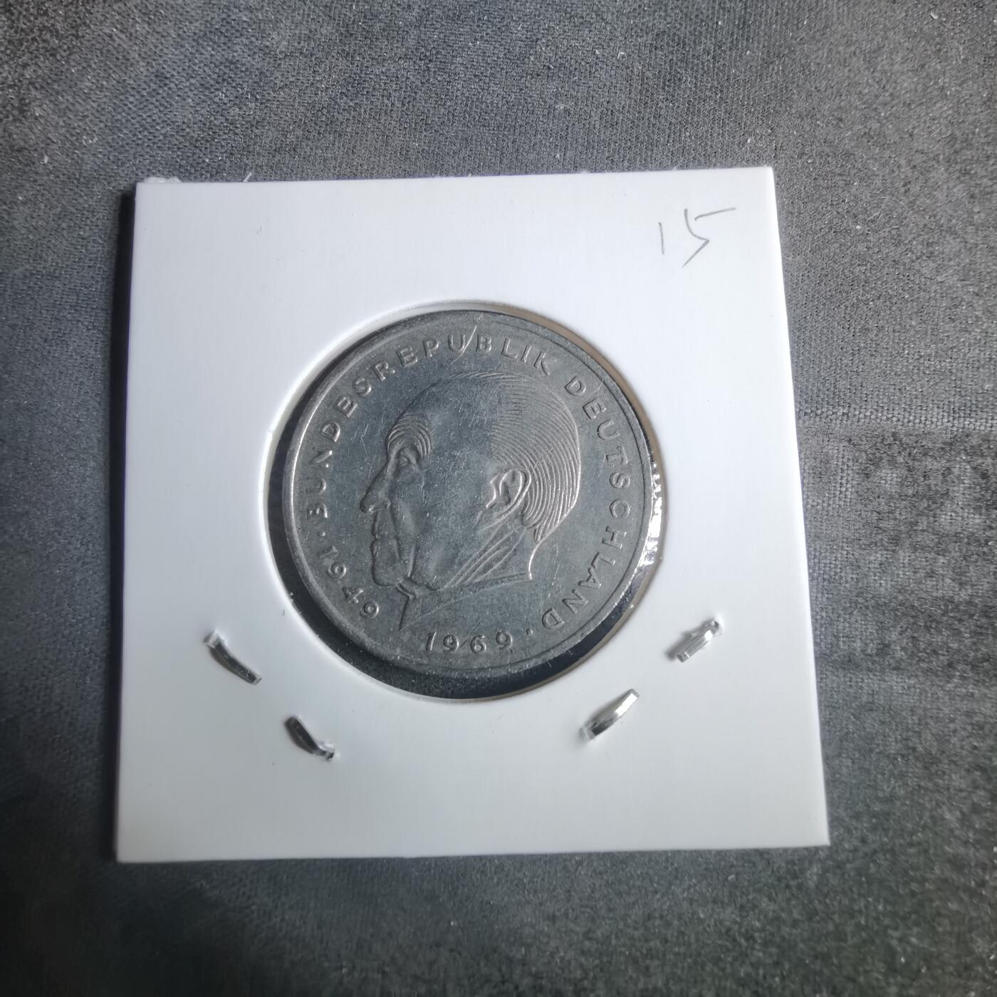 沼泽如烟--第915场 德国1969年2马克