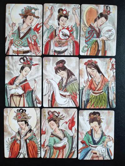 阳大大卡牌拍卖第84期（持续收拍品，周六晚上九点截拍，进群福利早知道） - 【剧情套】超吉梦 张导上古女神10张