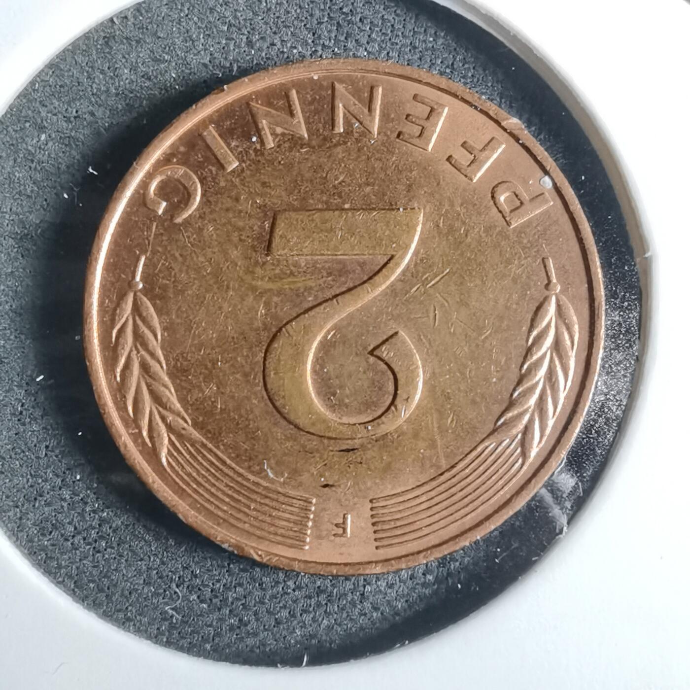 沼泽如烟--第915场 德国1986年2芬尼