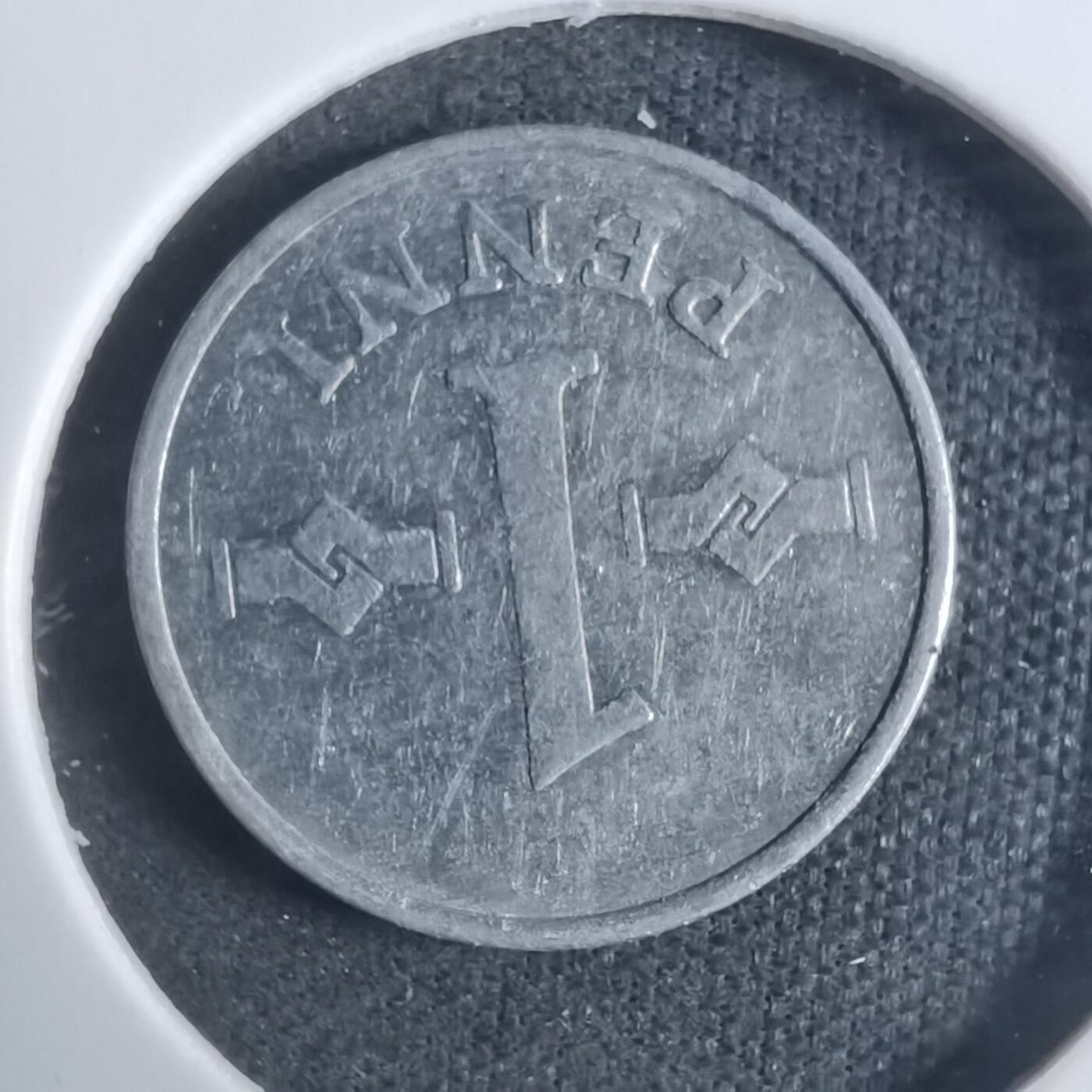 沼泽如烟--第915场 芬兰1975年1芬尼