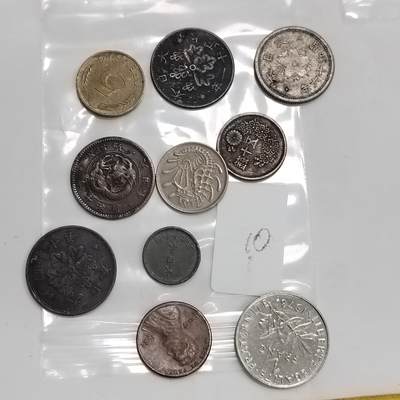 PCAI钱币27-622  外国硬币小专场 - 外国的硬币一组   10