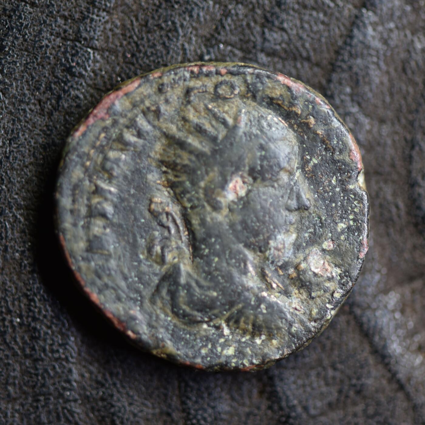 【良泉】第42期【自动场】12月4日晚19.30点开拍！99枚域外古代钱币专场  【藏家出品D】（9.16克）【稀有】罗马帝国 公元238-244年 奥斯若恩王国铜币 戈尔迪安三世和阿布加尔十世 埃德萨城打制