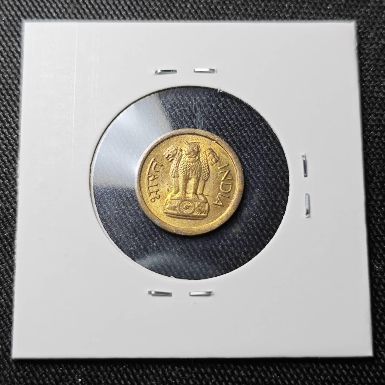 KK钱币收藏小铺 （套币 好品/批量散币 银币）专场  2月预留时间 周末发货  1964印度1派沙铜币