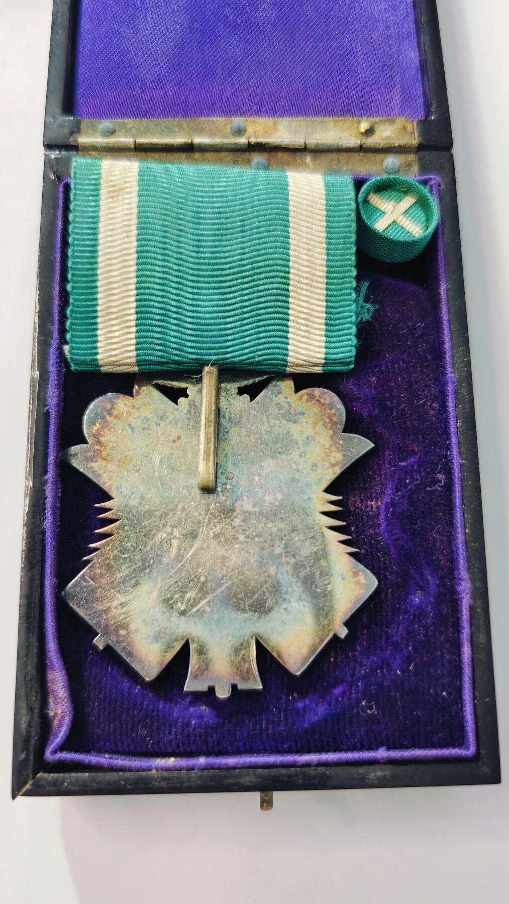 东亚勋章徽章主题拍卖3 七等金鸱章 