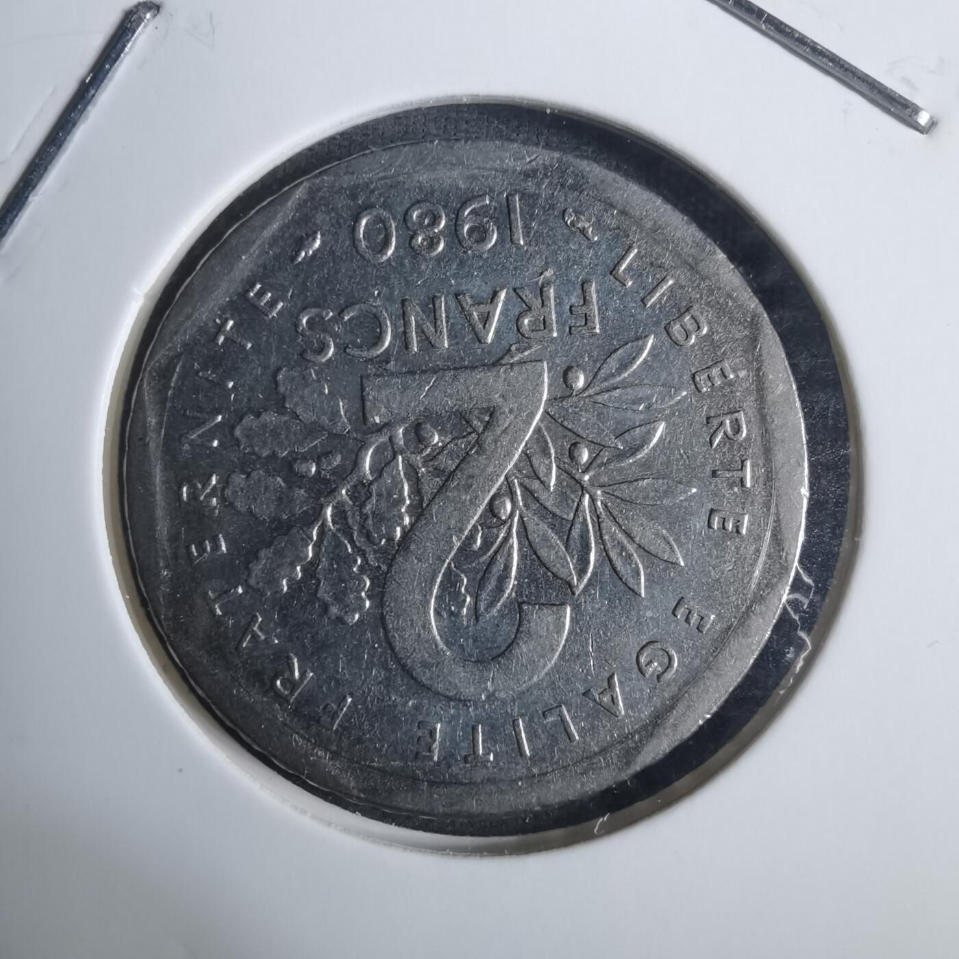 沼泽如烟--第915场 法国1980年2法郎