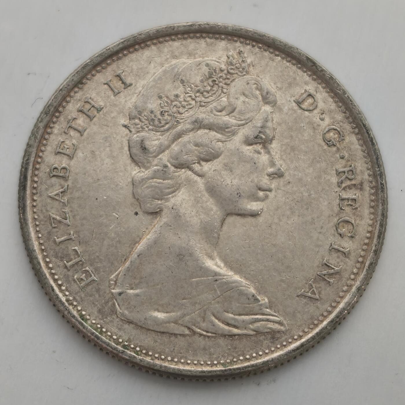 老蟹的宝藏🏴‍☠️ IV 加拿大1967年50分银币