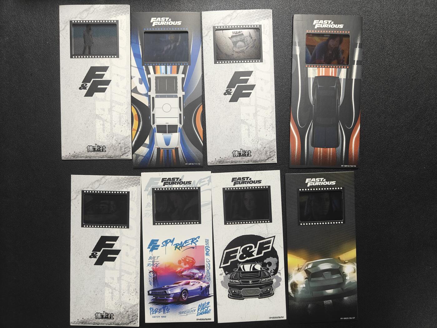 天玑星卡拍第143期《11.27周四截拍》持续收拍收评中 满赠卡需备注 速度与激情 胶片卡 八张