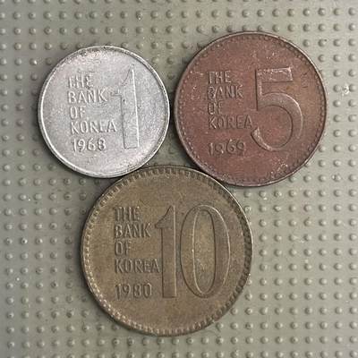 2025年第125场各国散币拍卖（总第125场） - 韩国3枚