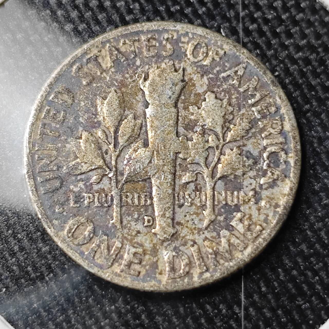 KK钱币收藏小铺 （套币 好品/批量散币 银币）专场  2月预留时间 周末发货  1958美国10分银币