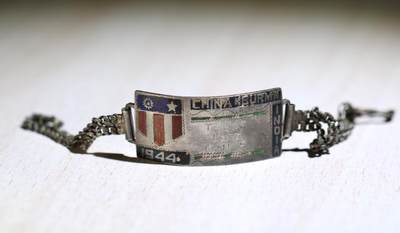 大猫徽章拍卖 第283期 - CBI 中缅印战区 飞行员银制手链