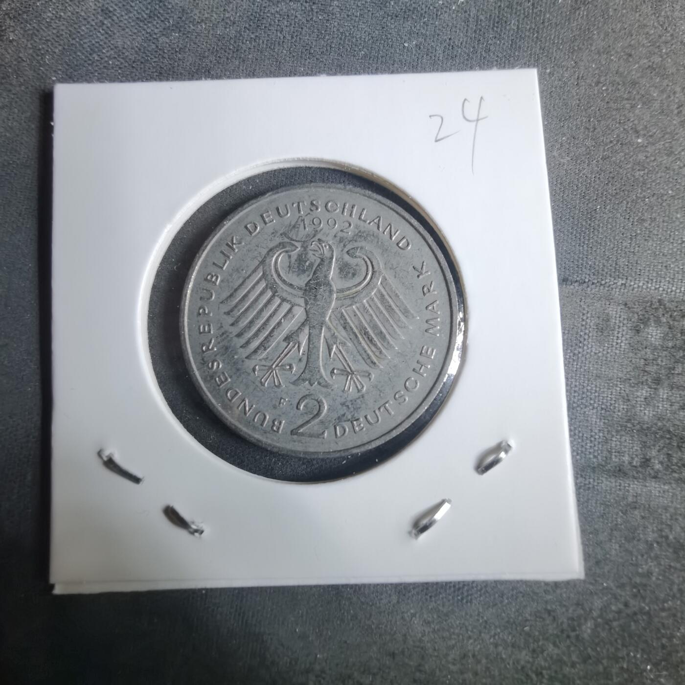 沼泽如烟--第915场 德国1992年2马克