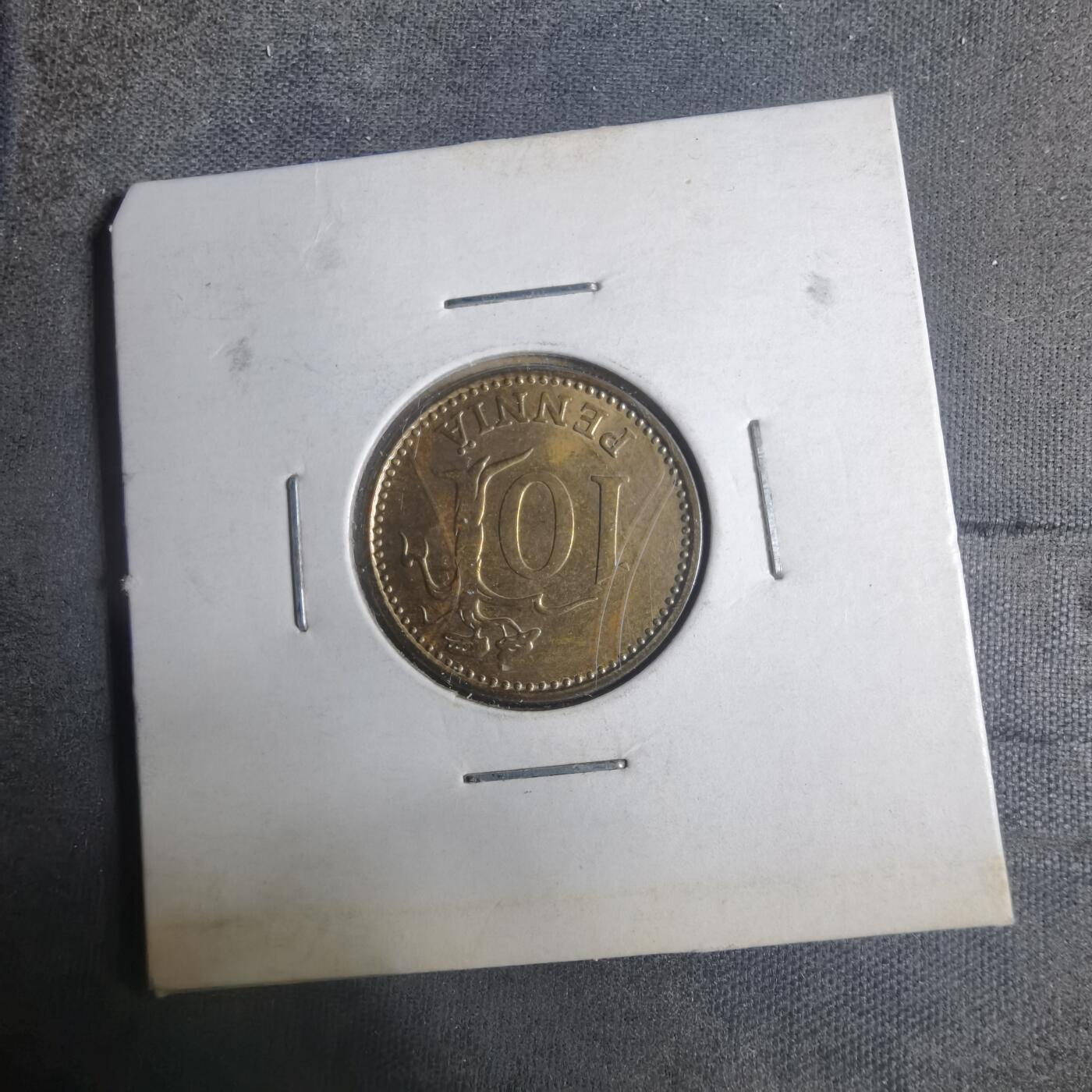 沼泽如烟--第915场 芬兰1973年10芬尼