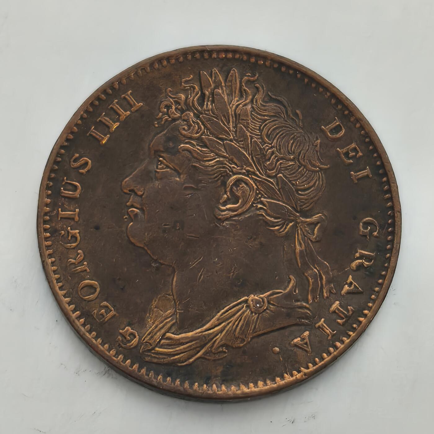 老蟹的宝藏🏴‍☠️ IV 英国乔治四世1822年1法新