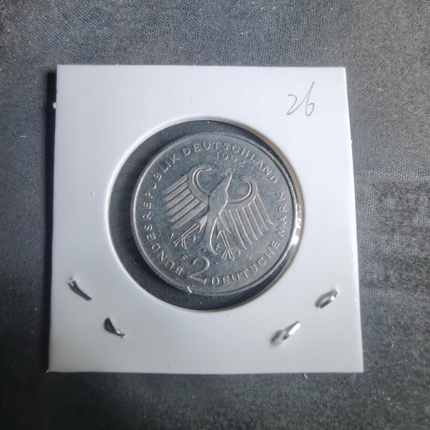 沼泽如烟--第915场 德国1992年1马克