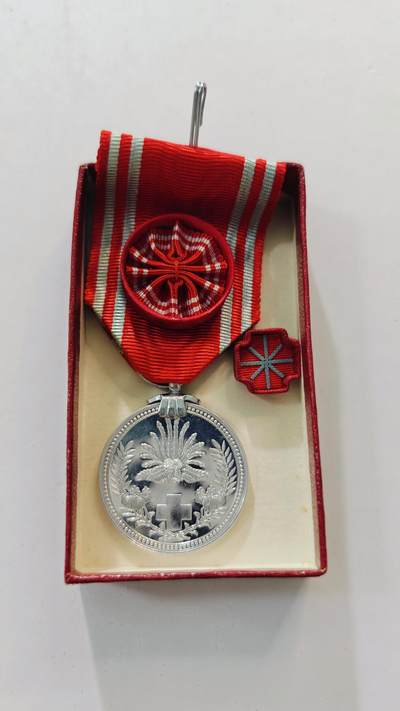 东亚勋章徽章主题拍卖3 (参加本次拍卖即可参与抽奖 详情加qq群) - 银色特别社员章  (非贵金属)