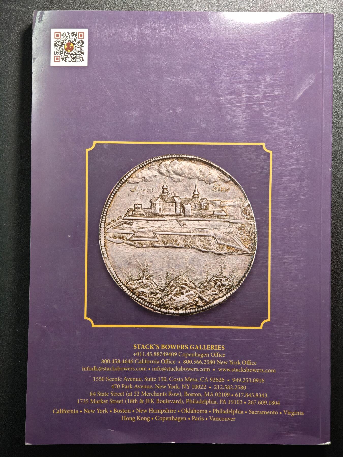 【德藏】世界币章拍卖第155期（拍品征集中~欢迎藏友联系） 98新 SBP拍卖行L.E.BRUUN集藏拍卖会图录 全铜板纸印刷 全书约366页