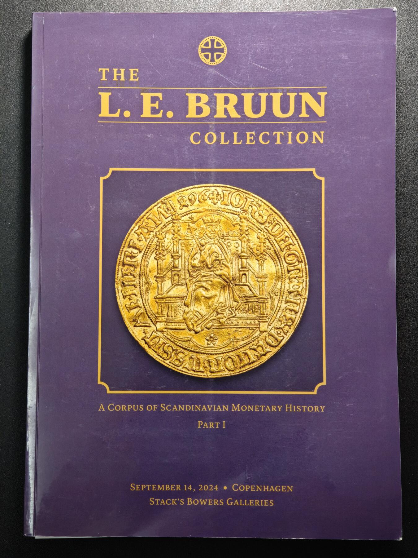 【德藏】世界币章拍卖第155期（拍品征集中~欢迎藏友联系） 98新 SBP拍卖行L.E.BRUUN集藏拍卖会图录 全铜板纸印刷 全书约366页