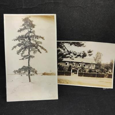 0元起拍勋章 第314期 咸鱼国勋章拍卖专场 11月30日（周日）下午6：00开始 - 日本大正时期骑兵驻地景物照片两张