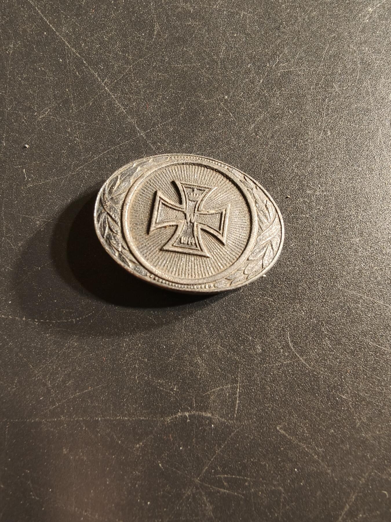 老王徽章第166期 德国一战二铁风格徽章