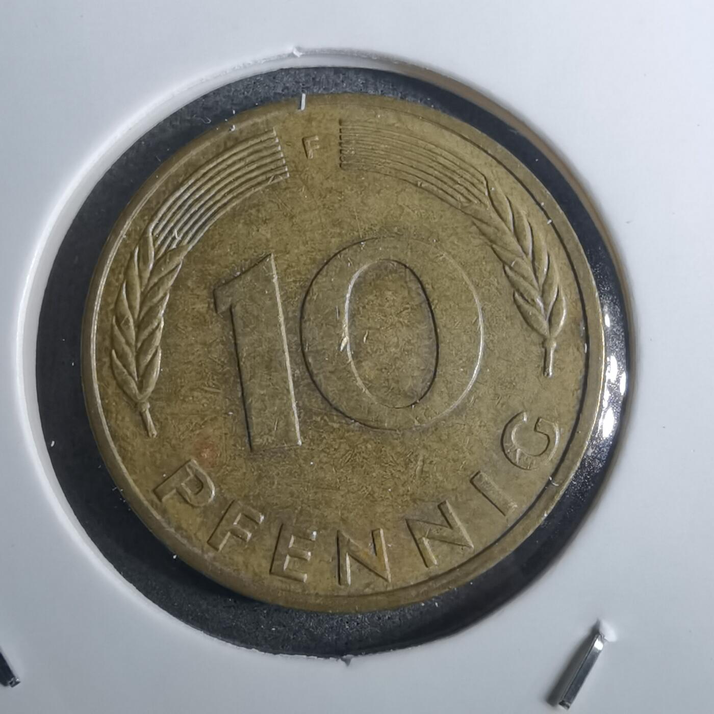 沼泽如烟--第916场 德国1982年10芬尼